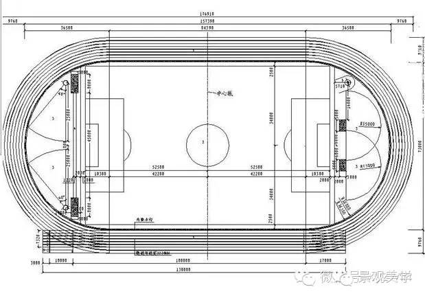 景觀設計規范 ? 常用室外運動場地標準尺寸