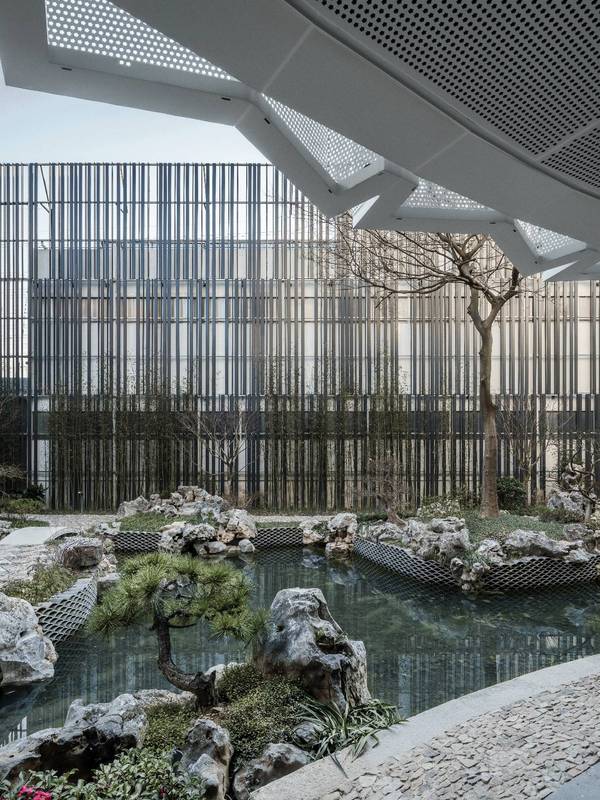 現(xiàn)代建筑與古典園林的結合