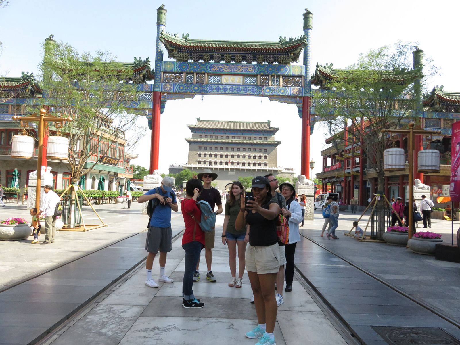 美國景觀專業(yè)學(xué)生來華交流學(xué)習(xí)1