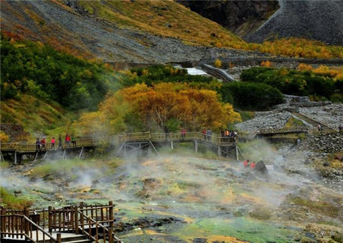國(guó)家自然遺產(chǎn)地長(zhǎng)白山的自然風(fēng)光