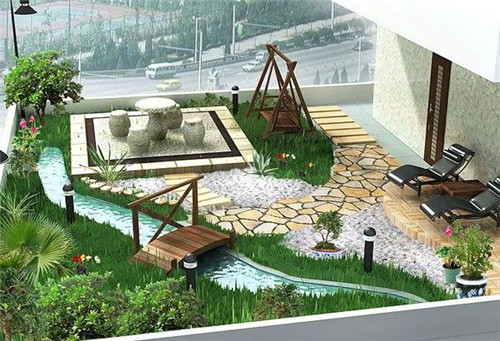 小庭院空間如何設(shè)計漂亮的小花園？