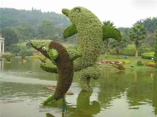 植物雕塑的城市景觀你見過嗎？