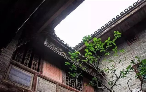 中國(guó)古建筑中的氣口——天井