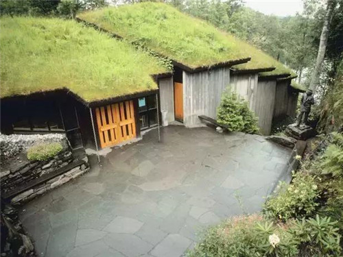 綠植代替瓦片，覆土建筑讓景觀天人合一！