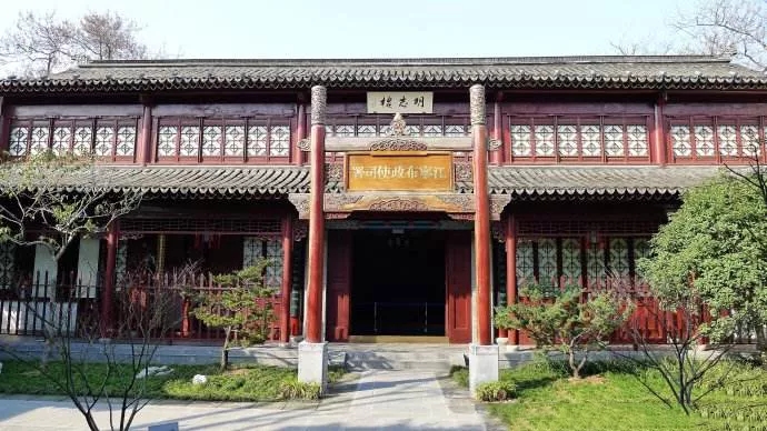 瞻園的空間布局分析