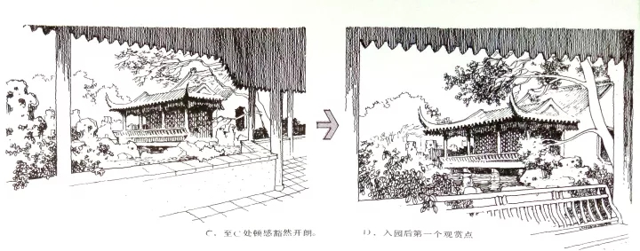 瞻園的空間布局分析