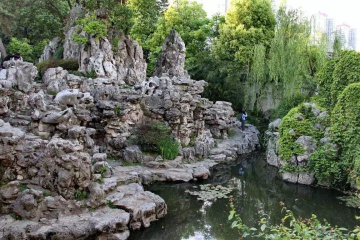 瞻園的空間布局分析