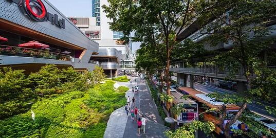 泰國曼谷城市步道景觀設(shè)計