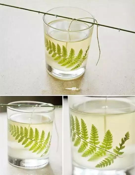 干花蠟燭、花藝書簽制作步驟