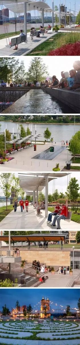 幾個景點的濱水景觀