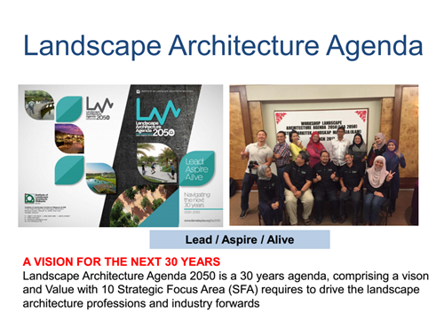 Osman Mohd Tahir:未來的新景觀議程