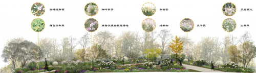 河北省第二屆（秦皇島）園博會(huì)花境創(chuàng)意作品——鏡花九象