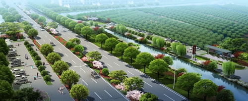 園冶杯專業(yè)獎(jiǎng)：店忠路（新合馬路至環(huán)巢湖大道段）改建工程景觀設(shè)計(jì)