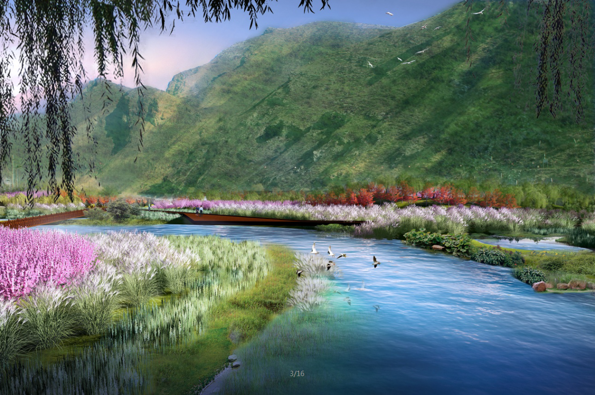 園冶杯專(zhuān)業(yè)獎(jiǎng)：呼和浩特市哈拉沁生態(tài)谷景區(qū)景觀設(shè)計(jì)