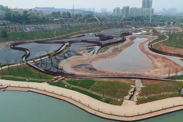 云南首個(gè)開放式海綿城市濕地公園建成
