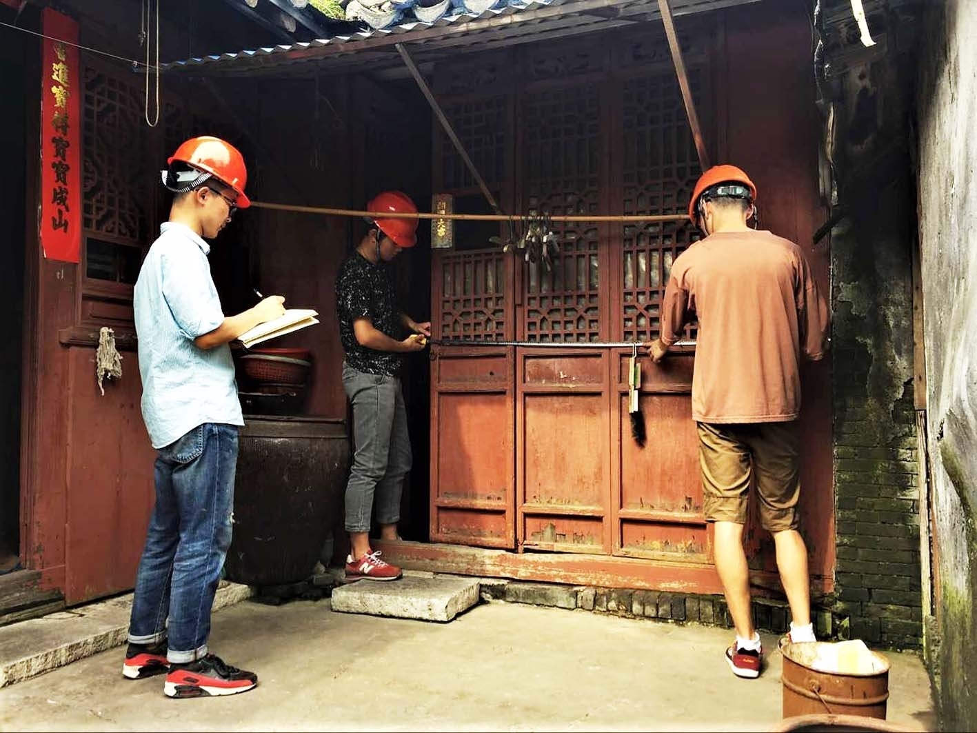 新人才新技術(shù)，揚(yáng)大師生為揚(yáng)州古建筑建立“基因庫”
