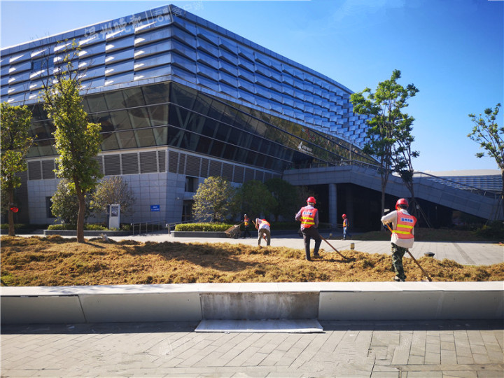 記者探營(yíng)世界青科會(huì)開幕式場(chǎng)館：打造立體式精致園林景觀