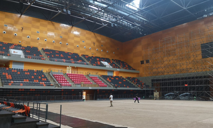 記者探營(yíng)世界青科會(huì)開幕式場(chǎng)館：打造立體式精致園林景觀