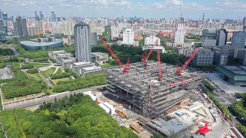 上海圖書館東館結構封頂 將帶來哪些驚喜