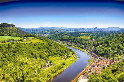 郊野公園范本——瑞士撒克遜