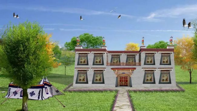 揚州世園會展園風格各異 西藏園澳門園先睹為快