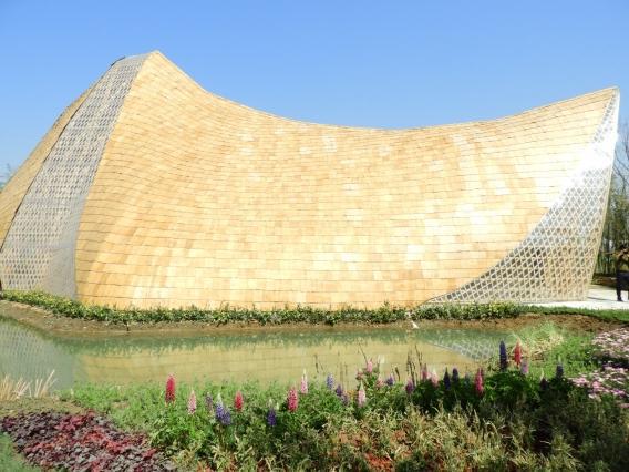 揚州世園會64座室外展館展園各具特色