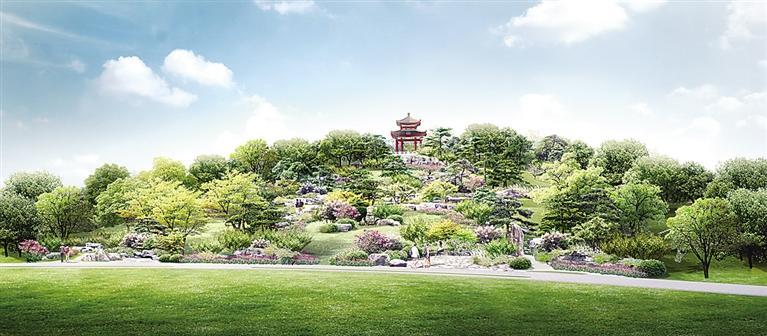 滄州園博園北山即將進行土方填筑