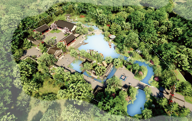 人文自然交匯 河府詩詞相融——滄州園博園城市展園