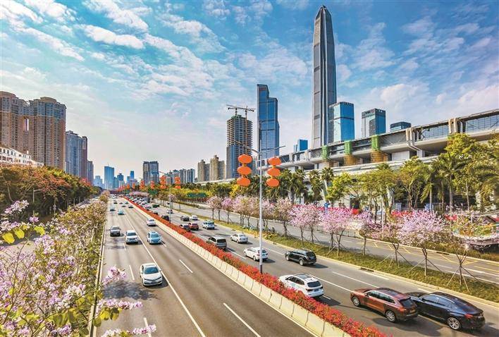 園林綠化彩繪公園里的深圳 擘畫綠色生態畫卷 