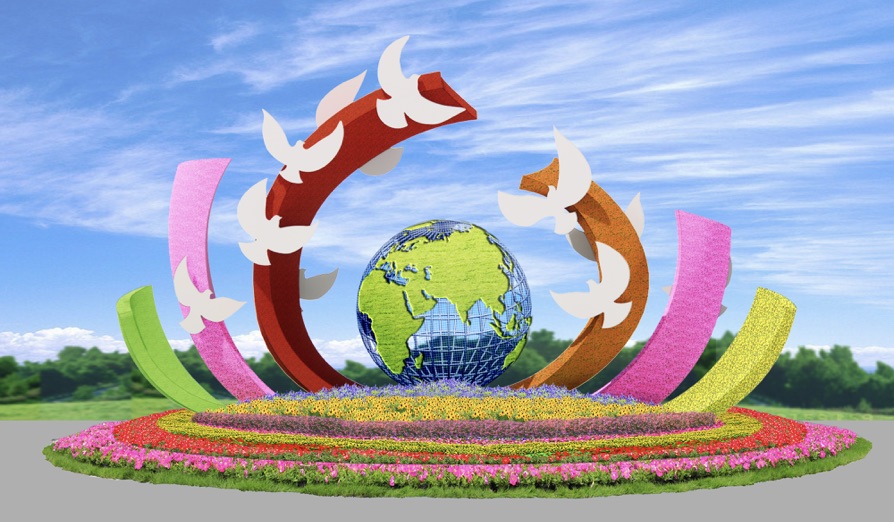 2022年天安門廣場擺花方案公布！效果圖搶先看