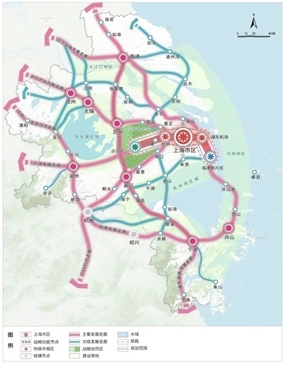 《上海大都市圈空間協同規劃》發布