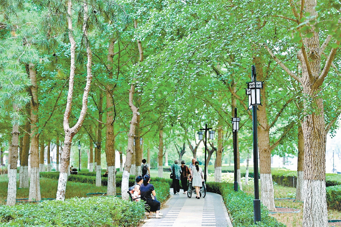 提升7處景觀節(jié)點 北京皇城根遺址公園美顏升級