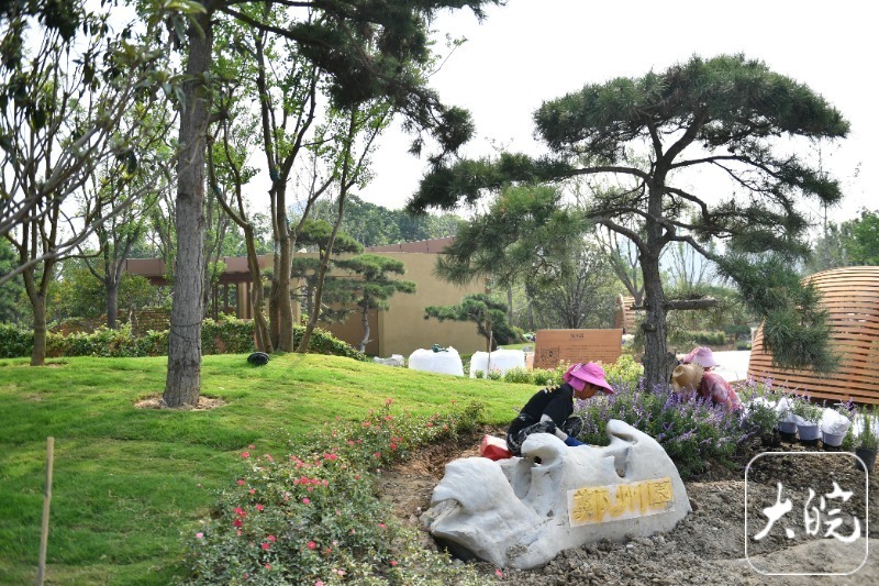 合肥園博園建設(shè)進(jìn)入沖刺收尾 38個(gè)城市展園陸續(xù)完工