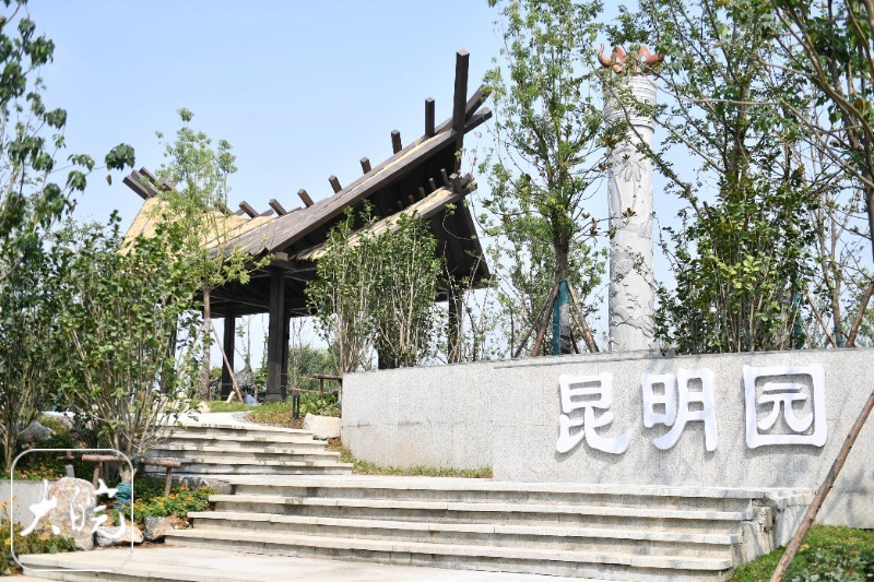 合肥園博園建設(shè)進(jìn)入沖刺收尾 38個(gè)城市展園陸續(xù)完工