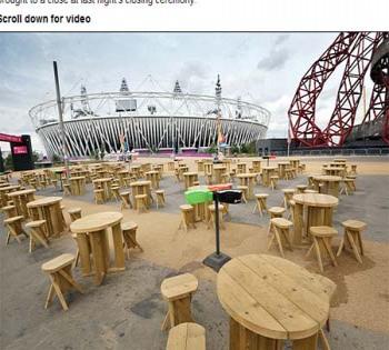 奧運結束民眾陷入沮喪 奧林匹克公園變