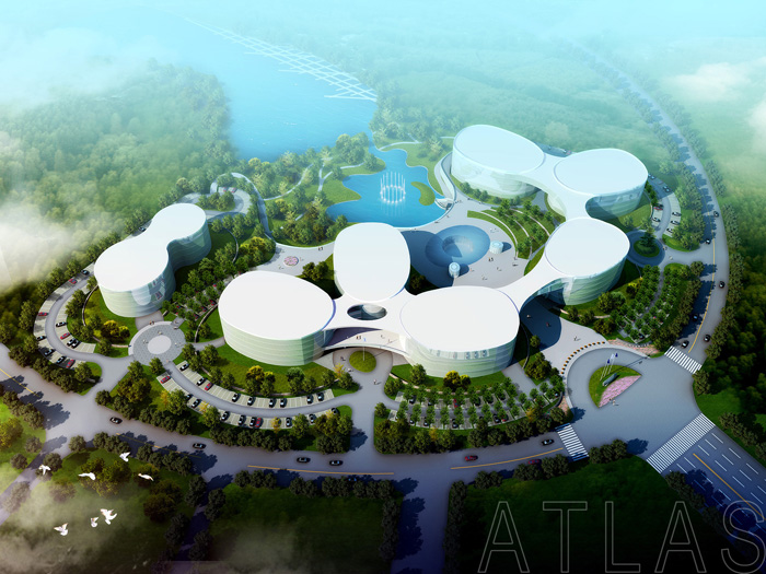 北京中關村生命科技園景觀設計