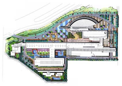 成都錦和中心景觀設計