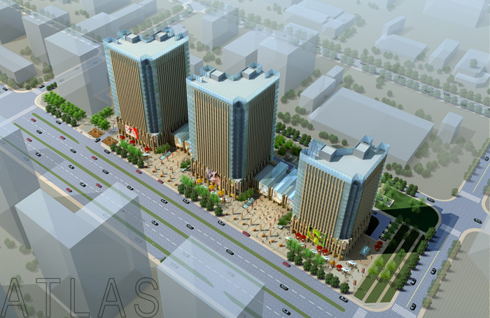 北京亦莊榮華國際中心景觀規劃設計