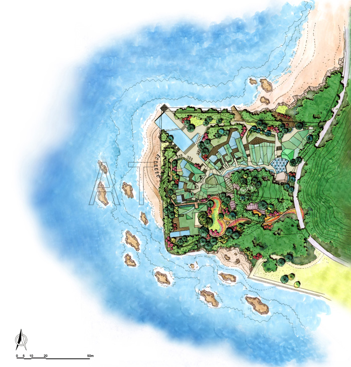 廈門鼓浪嶼紫玉精品酒店景觀設計