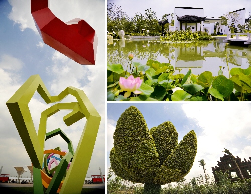 常州“花博會”試運行 首日超萬人