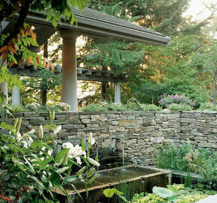 碧泉與池塘的完美結合