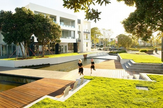 HASSELL設(shè)計(jì)澳大利亞居住區(qū)公園景觀項(xiàng)目