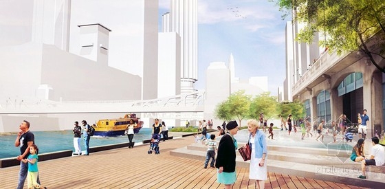 Sasaki事務所設計的芝加哥河畔項目