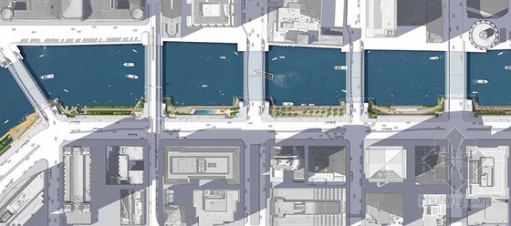 Sasaki事務所設計的芝加哥河畔項目