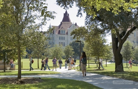 佐佐木公司設(shè)計的美國圣愛德華大學(xué)景觀總體規(guī)劃