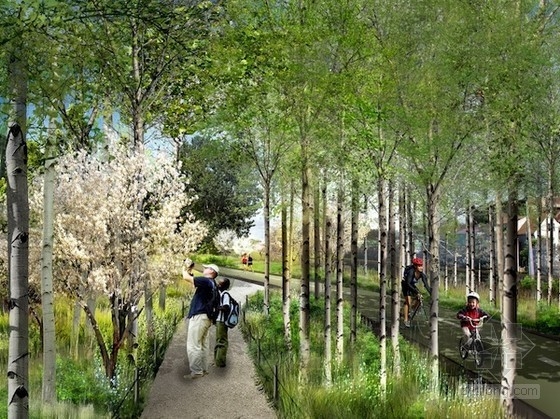 芝加哥Bloomingdale公園及鐵軌進(jìn)行綜合建設(shè)
