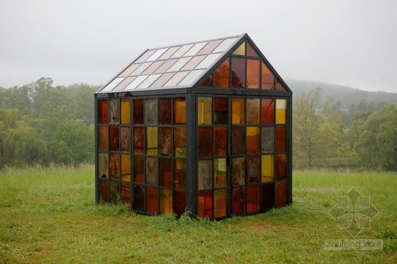 William Lamson設計的糖晶玻璃制成的甜蜜溫室