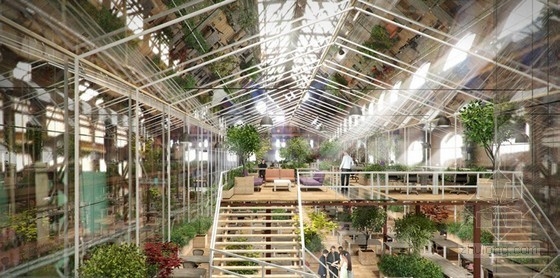 Except用廢棄船塢改造成的水晶森林