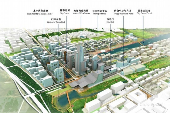 SASAKI設(shè)計的濟(jì)南新城區(qū)總體規(guī)劃