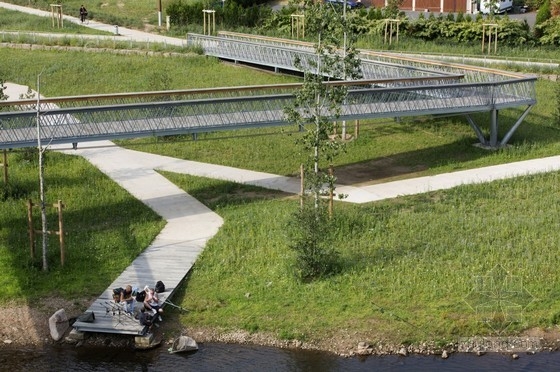 ARPAE設計的法國默爾特河畔的朗萊塔珀發展項目